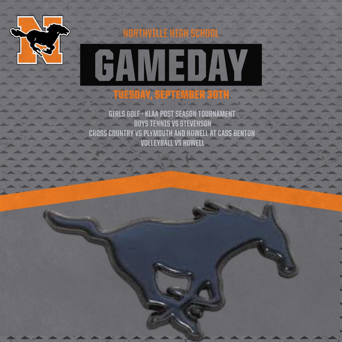nvilleathletics's tweet image. Good luck to golf, tennis, cross country, and volleyball today!  #GoMustangs #GetBetterToday #FocusOnTheProcess