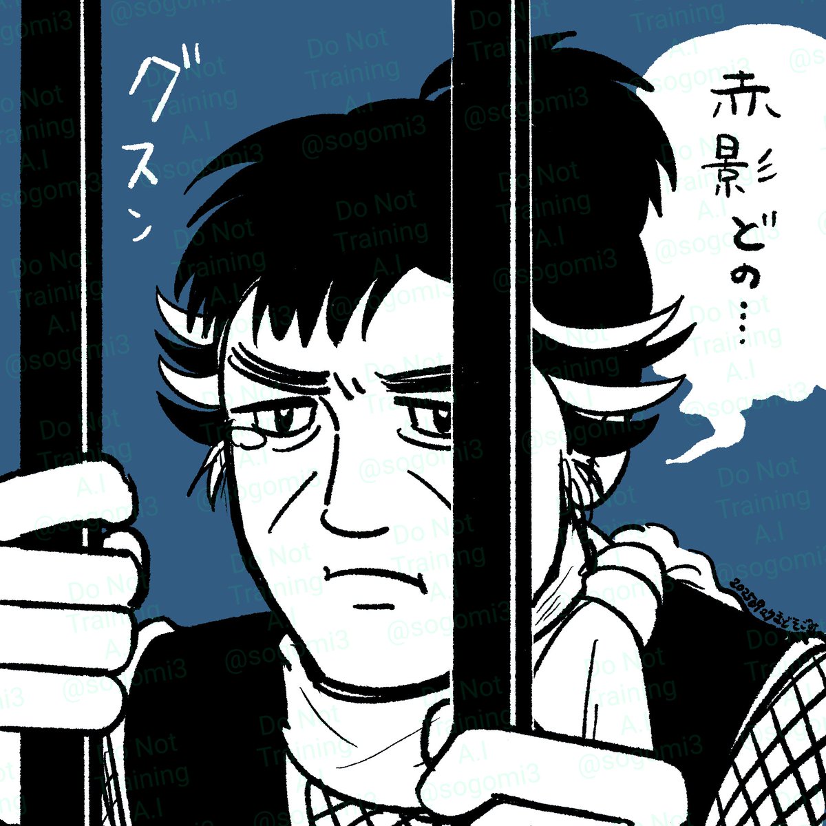 あまり描いてない印象だったんだが、三国志にあば天、バビル2世、赤影、ゴッドマーズとジャンルを反復横とびしてましたね笑
#今月描いた絵を晒そう 