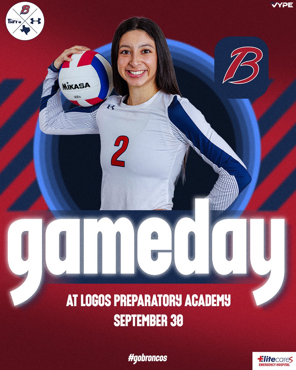 BacsAthletics's tweet image. Road trip to Logos Preparatory Academy!
#BroncoNation