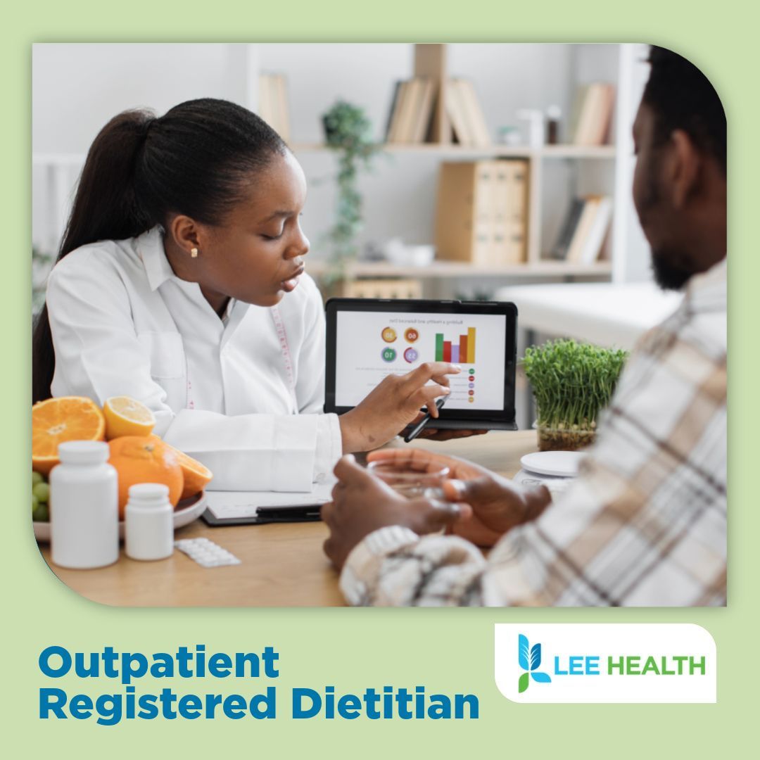 🍎 Lee Health is hiring an Outpatient Dietitian at Lee Health in SW Florida!
🔹 Hybrid: 3 office / 2 home
🔹 M–F, 8 hrs (flex btwn 7:30a–6:30p)
🔹 Nutritional therapy + new Weight Mgmt Program
🔹 Travel on office days

Apply today: bit.ly/LeeHealth_OP_RD