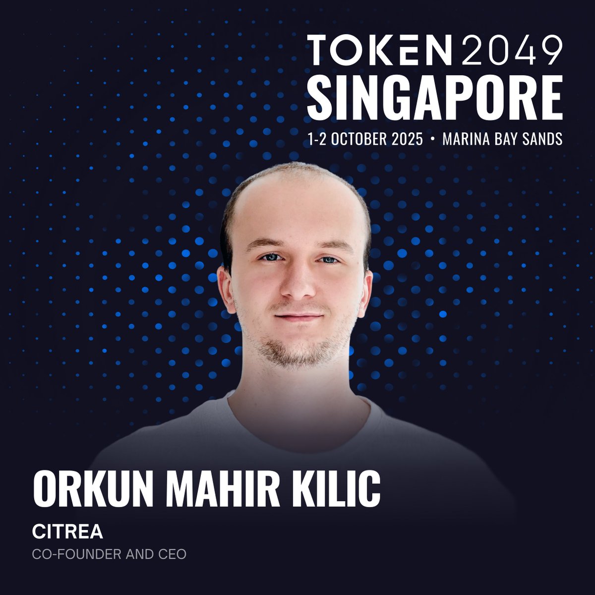 citrea_xyz's tweet image. The Citrea Team is in Singapore for @token2049!

Don&apos;t miss our CEO &amp;amp; Co-Creator @0x_orkun&apos;s keynote at Token2049, where he&apos;ll present Citrea&apos;s mission for the mainnet.

→ October 1st at 5:30 PM UTC+8 on the TON stage.
→ Title: &quot;The Platform for Bitcoin Capital Markets&quot;