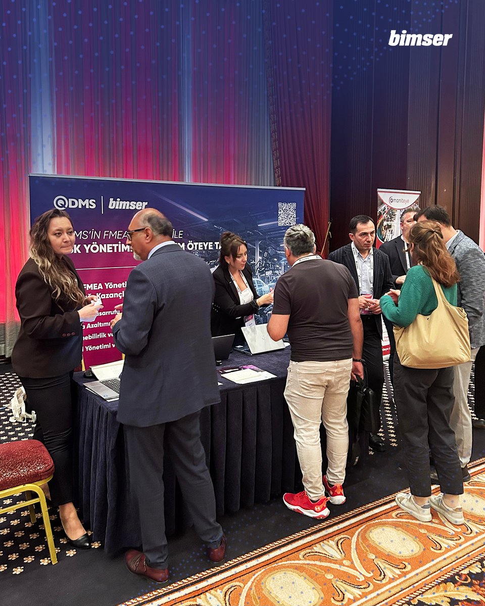 30 Eylül Salı günü Grand Cevahir Otel’de düzenlenen Otomotiv Teknolojileri Zirvesi’ne sponsor ve konuşmacı olarak katıldık.✨

🌐 Bimser QDMS FMEA Modülü hakkında daha fazla bilgi için websitemizi ziyaret edebilirsiniz.

#Bimser #QDMS #FMEA #OtomotivTeknolojileriZirvesi