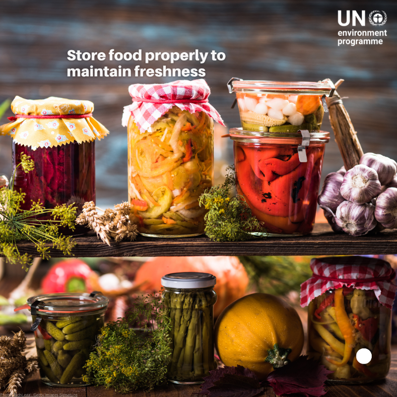 UNEP's tweet photo. We all have the power to reduce food loss and waste.

Even small actions add up. By wasting less, we protect the planet and help ensure more food reaches the people who need it most.

Slide through for simple, impactful tips to #StopFoodLossandWaste.

#FLWday