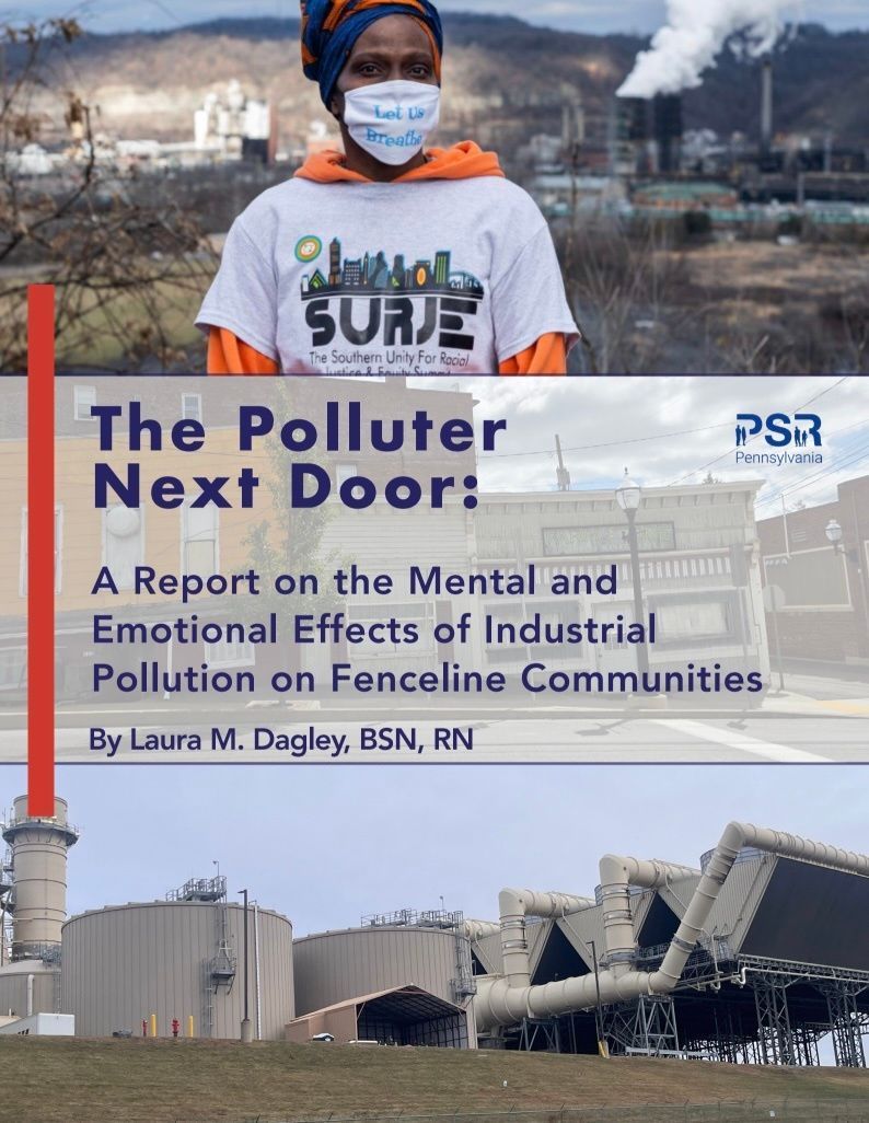We’re proud to release our new report!
The Polluter Next Door: The Mental and Emotional Impact of Industrial Pollution on Fenceline Communities.
Read the full report:buff.ly/EVAUs0D 
Join us tonight at 6pm: buff.ly/QKX7aJI 

#PublicHealth #PolluterNextDoor