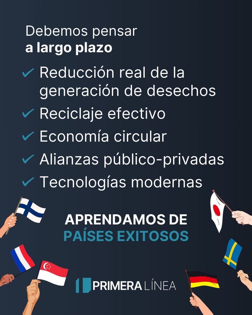primeralineacr's tweet image. ♻️ Mientras el país se paraliza en discusiones legales, seguimos apostando todo a rellenos sanitarios, una solución del pasado. Mientras en los países desarrollados ya se aplican tecnologías y procesos más efectivos: reciclaje real, economía circular y valorización energética. 🌍