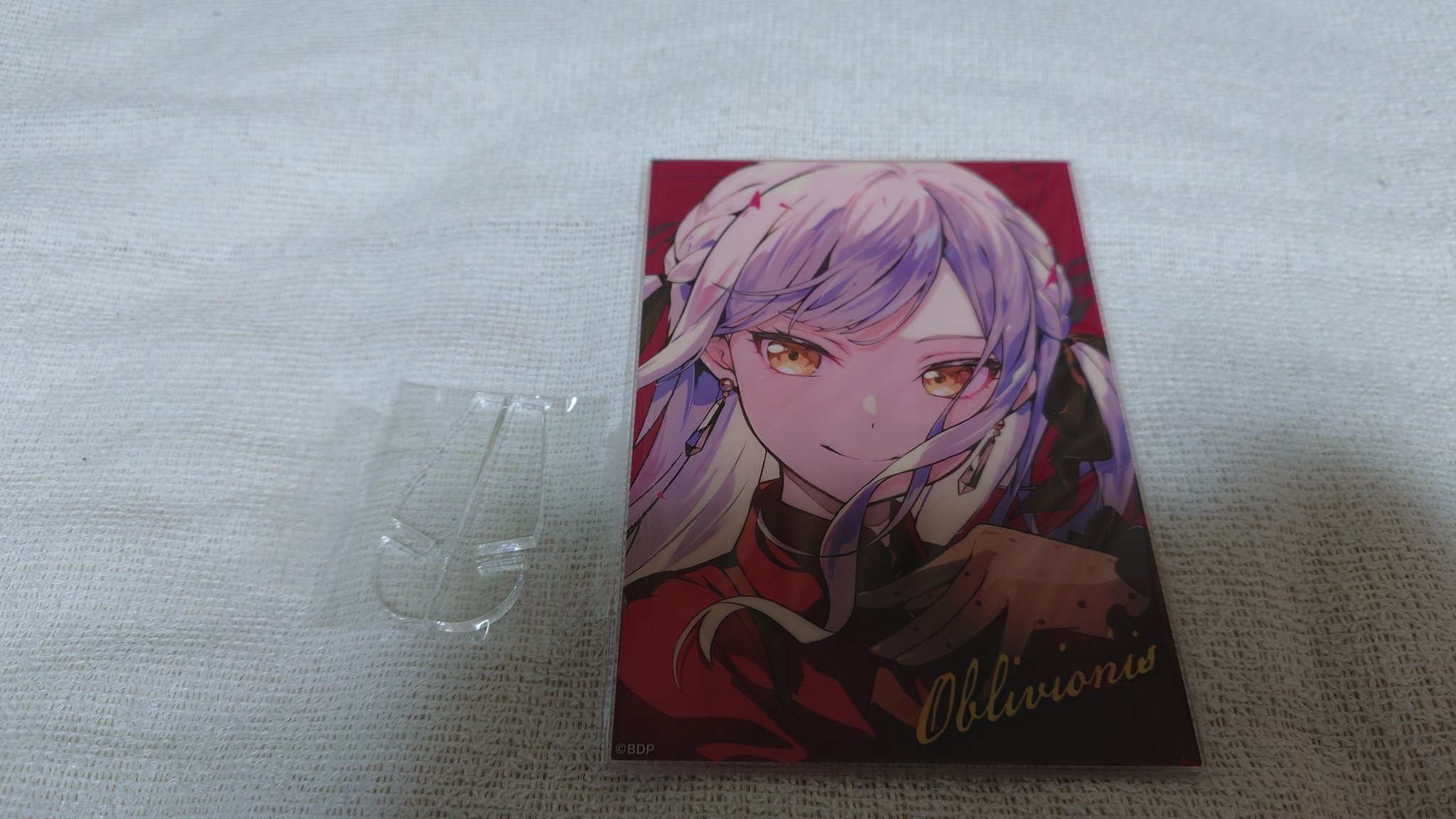 オブリビオニス】バンドリ Ave Mujica アクリルパネル 信澤収展 即決