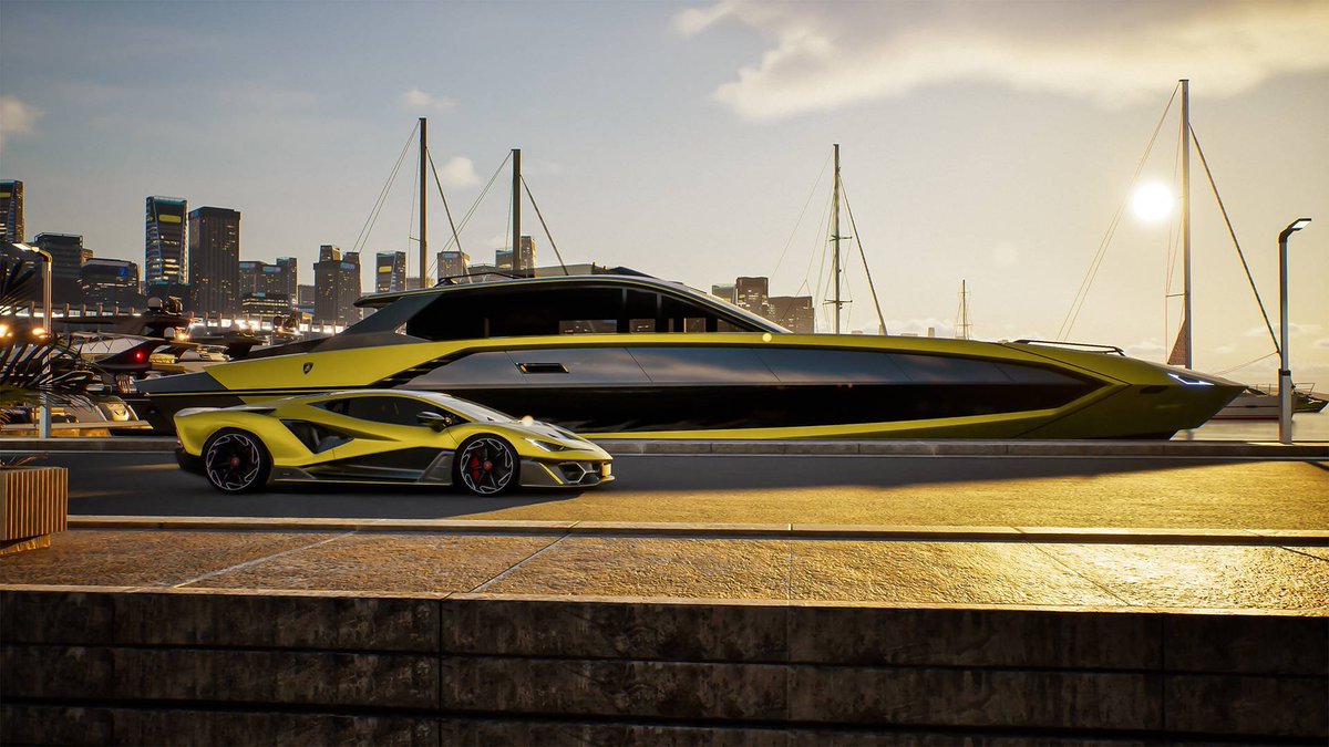 Lamborghini and Italian Sea Group present 101FT motoryacht - lamborghini.com/en-en/news/lam…