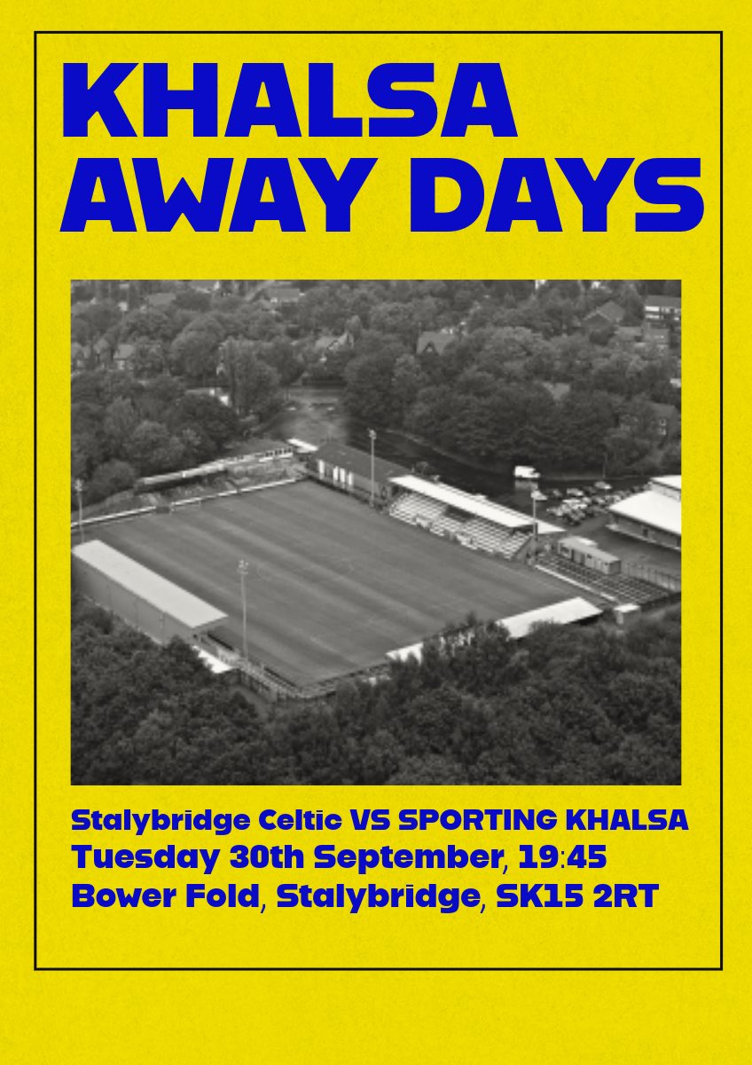 SHaynes94169's tweet photo. Get behind  the Khalsa Kings  as we travel to Stalybridge  to face ex Preston,Man City Crystal Palace and Walsall striker John Macken's side.
#backthekingstodotheirting #trusttheprocess #StrongerTogether #nevergiveup #oneinallin #believeinyourability https://t.co/qcEZfCcx3s