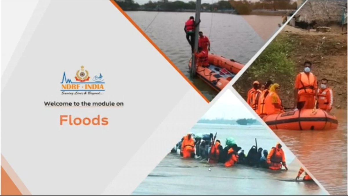 🌊 Floods 🌊
Are you prepared?

Learn flood types, causes, safety steps and how volunteers play a vital role in saving lives.

🎥 Watch : youtu.be/lb5bQDlCvtU

🌐 Explore all 25 #DisasterManagement videos in 13 languages:

 ndrf.gov.in/en/disaster-aw…

#FloodAwareness  #StaySafe