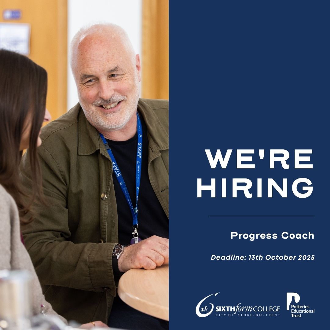 The City of Stoke-on-Trent Sixth Form College tweet media