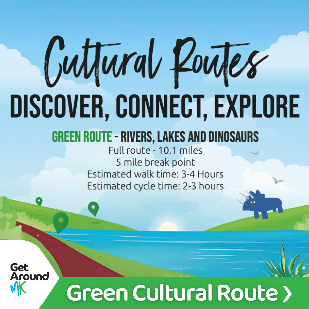 Green Route 🌿

Cycle through parks, trails &amp; green spaces that make Milton Keynes a true cyclist’s paradise. Breathe in fresh air &amp; discover hidden gems along the way!

📍 Map: getaroundmk.org.uk/wp-content/upl…
#GreenRoute #CyclingMK