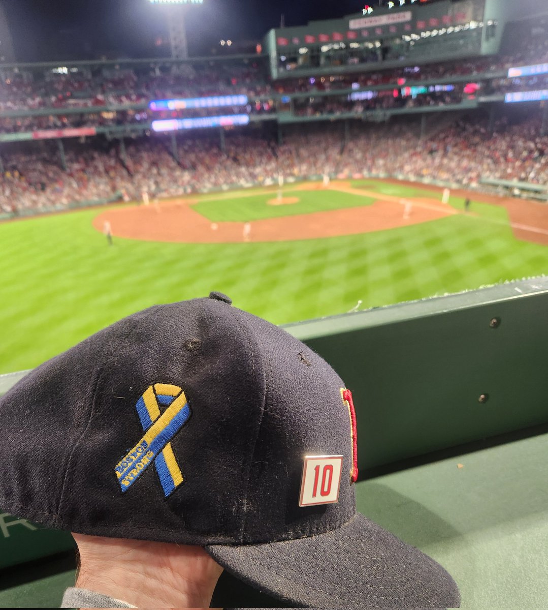 macmandrew's tweet image. Number 13 shows up a lot in my life, first Monster seats experience on Section 10 night.  My favorite pic taken is Mayer and Story . I can't wait until tonight, Red Sox Yankees.  2025 hasn't been easy, but it's how we do it here.