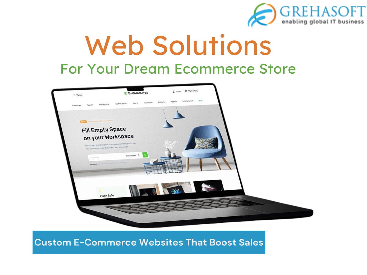 grehasoft's tweet image. Take your business online and boost sales with Grehasoft’s E-Commerce Website Development solutions! 
From custom designs to secure payment integrations, we build scalable websites that convert visitors into loyal customers.
Learn more: grehasoft.com/ecommerce-deve…