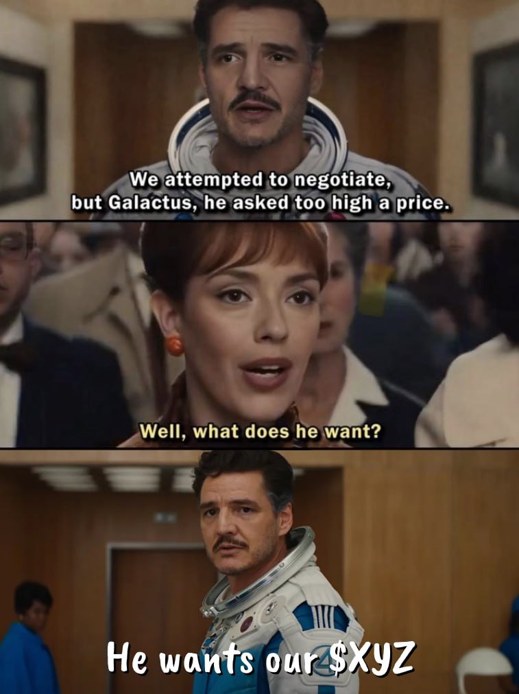 xyz_verse's tweet image. What does this Galactus think he’s doing?👀