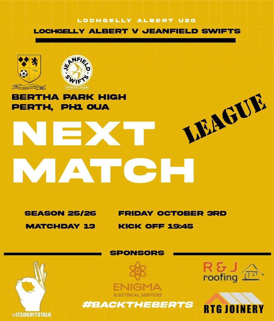 Lochgelly Albert U20 tweet media