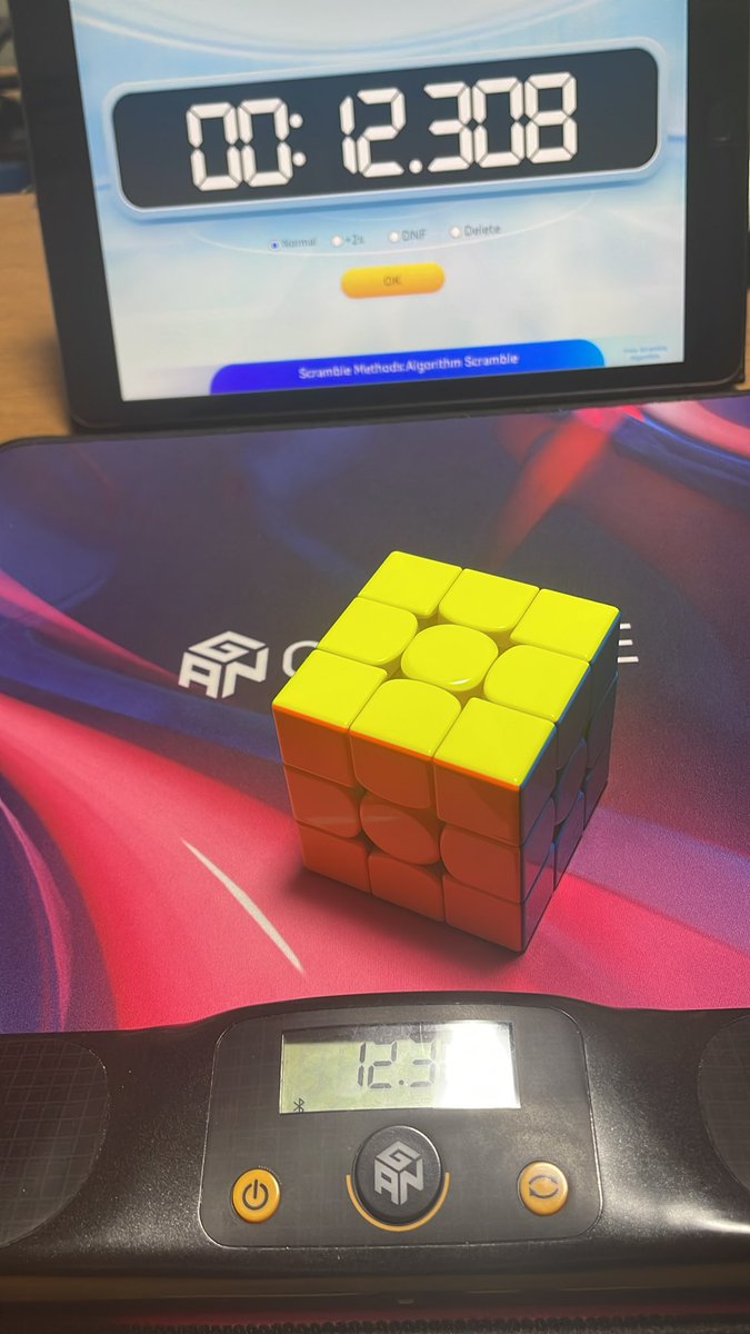 GAN16とweilongV11がメインキューブとしてずっと反復横跳びしてる