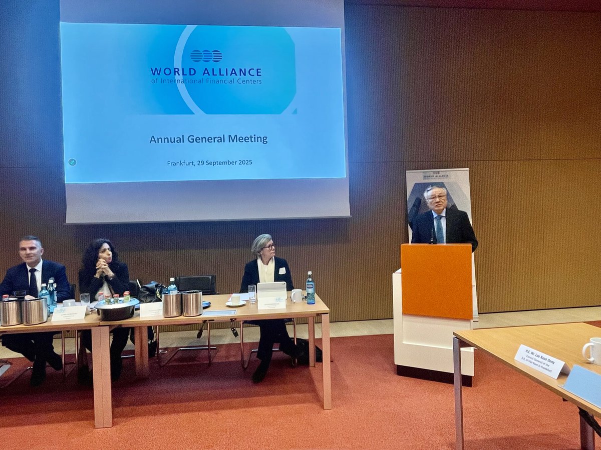 The World Alliance of International Financial Centers (WAIFC) Annual General Meeting is taking place this week in Frankfurt, bringing together members from across the globe to review progress and set the path forward.

Discussions are being held on flagship initiatives like AI in