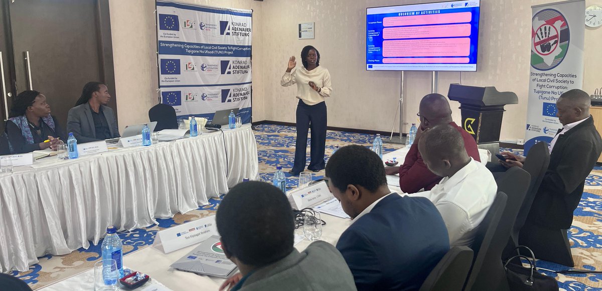 This week, our Executive Director, <a href="/shirleen_otieno/">Shirleen Adhiambo</a>, represented us at the official launch of Financial Support to Third Parties (FSTP) 2 for CSOs Integrity Clubs; an initiative under the #TUNU project, implemented by <a href="/TISAKenya/">@TisaKenya</a> &amp; <a href="/TIKenya/">TI-Kenya</a> , co-funded by <a href="/EUinKenya/">European Union In Kenya</a> &amp; <a href="/KAS_Kenya/">Konrad-Adenauer-Stiftung (KAS) Kenya</a> .