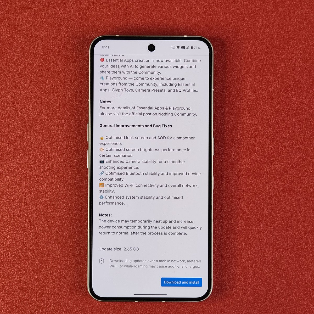 Nothing Phone (3) gets Nothing OS 4.0 Open Beta! 🚀 Update size: 2.65 GB ...