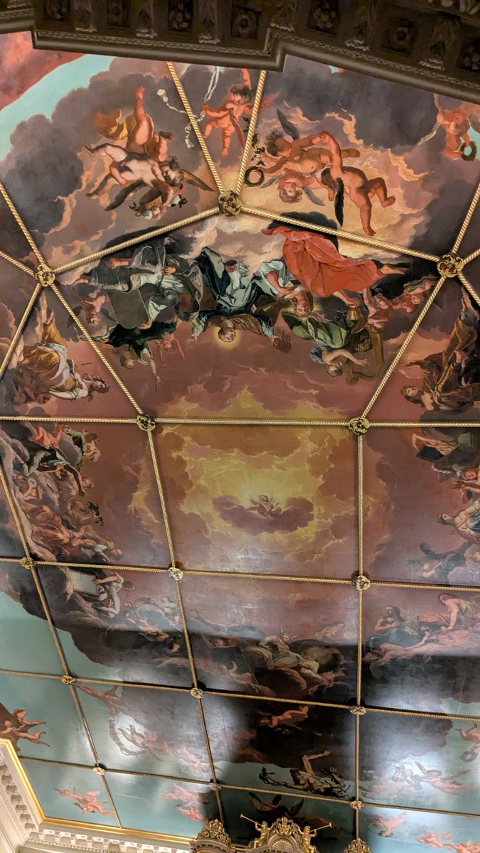 Spent last 3 days attending a trauma conference in Oxford.  Not only have I learnt a lot, I've been in some beautiful buildings. Spent half the time admiring the ceilings.  Had breakfast  in a hall which looked  like a scene from Harry Potter. Just wonderful