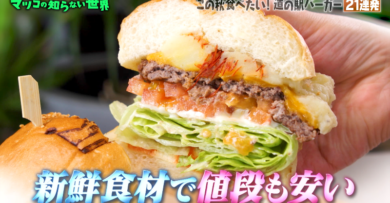 マツコの知らない世界」で「しょうなん野菜バーガー」をご紹介いただき