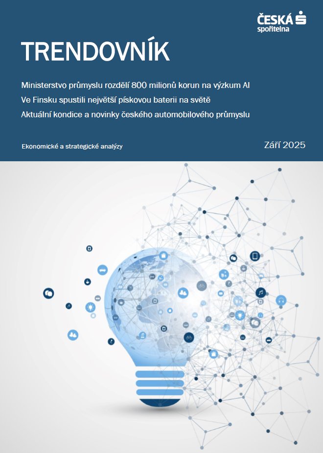 I v ČR se investuje do umělé inteligence. Více se dozvíte v Trendovníku, namátkou:
📍 MPO dá 800 mil. Kč na výzkum AI. 
📍 V ČR se chystají hned tři „gigatovárny“ pro AI.
📍 3 tchajwanské firmy řeší rozšíření tuzemské výroby serverů pro AI: bit.ly/3KNzcTB
<a href="/novakradek1/">Radek Novák</a>