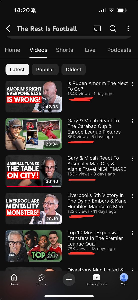 aelmo1's tweet photo. @RestIsFootball @GaryLineker @alanshearer Rival pods 🤣🤣🤣 have a word with yourself. Keane would have you both for breakfast. https://t.co/eAM4sP2AYI