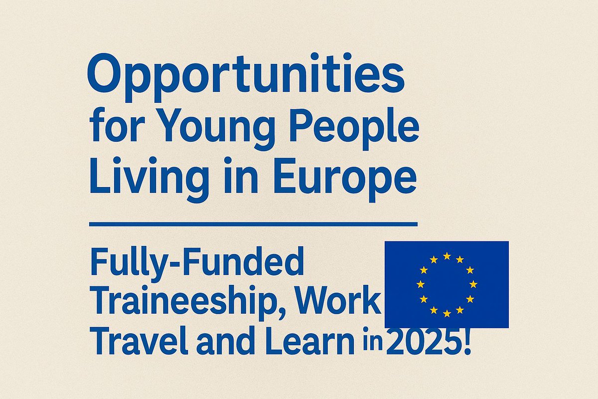 opportunitiesfy's tweet image. 🌍 Opportunities for Youth in Europe – Oct 2025: scholarships, internships &amp;amp; fellowships to grow, lead &amp;amp; gain global experience! Deadlines this month 👉 wp.me/p23f03-dFh 

#YouthOpportunities #EUOpportunities #Scholarships #Internships #Fellowships