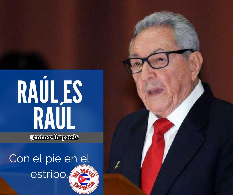 #RaúlEsRaúl
¡Siempre con el pie en el estribo! Ejemplo y guía.