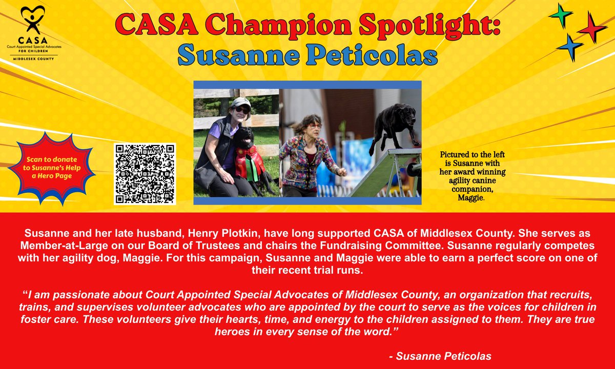 Meet Susanne Peticolas, our inspiring volunteer of the week! To celebrate National Hero Day, Susanne and her loyal dog Maggie recently finished a flawless trial run, embodying the spirit of commitment we honor this week. See the video below. 

youtu.be/ztoRN84ttuc