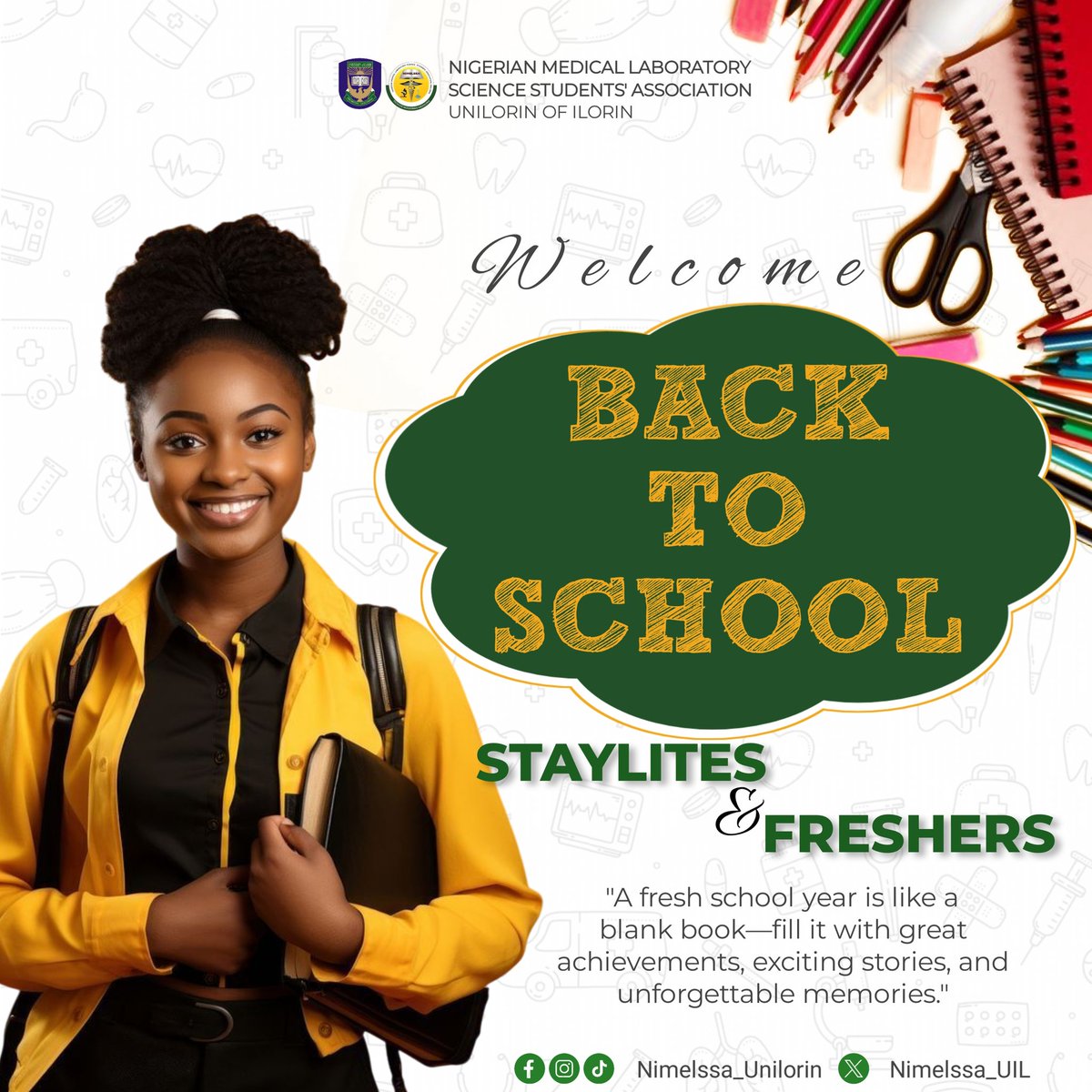 Nimelssa_UIL's tweet image. #resumption #unilorion #nimelssa #backtoschool
