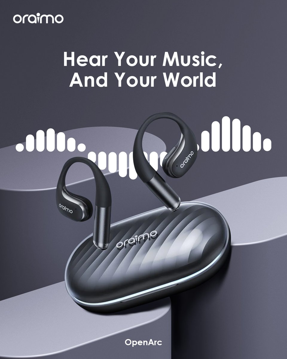 oraimokenya's tweet image. Stay lost in the music but still hear your surroundings. #oraimoOpenArc

Shop here &amp;gt;&amp;gt;&amp;gt;bit.ly/47YeGHA