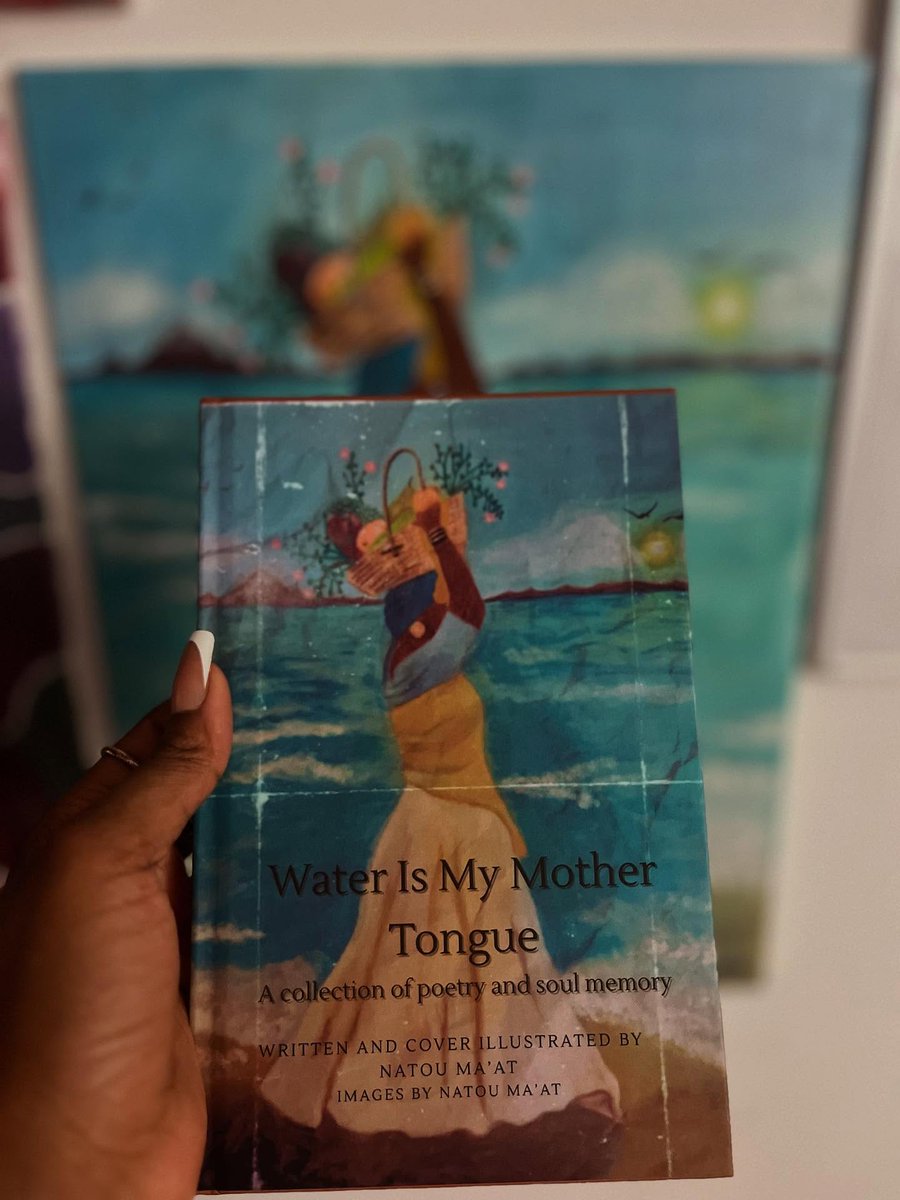 TheRealNatou's tweet image. NEW RELEASE! This book features 22 poems that traverse the layers of Love, Mother Nature, &amp;amp; Spirit.
“Water Is My Mother Tongue: A collection of poetry &amp;amp; soul memory” is now available on Amazon/visit ByNathalieEtienne.com under "Books"
#book #poetry #selfpublished #blackauthor