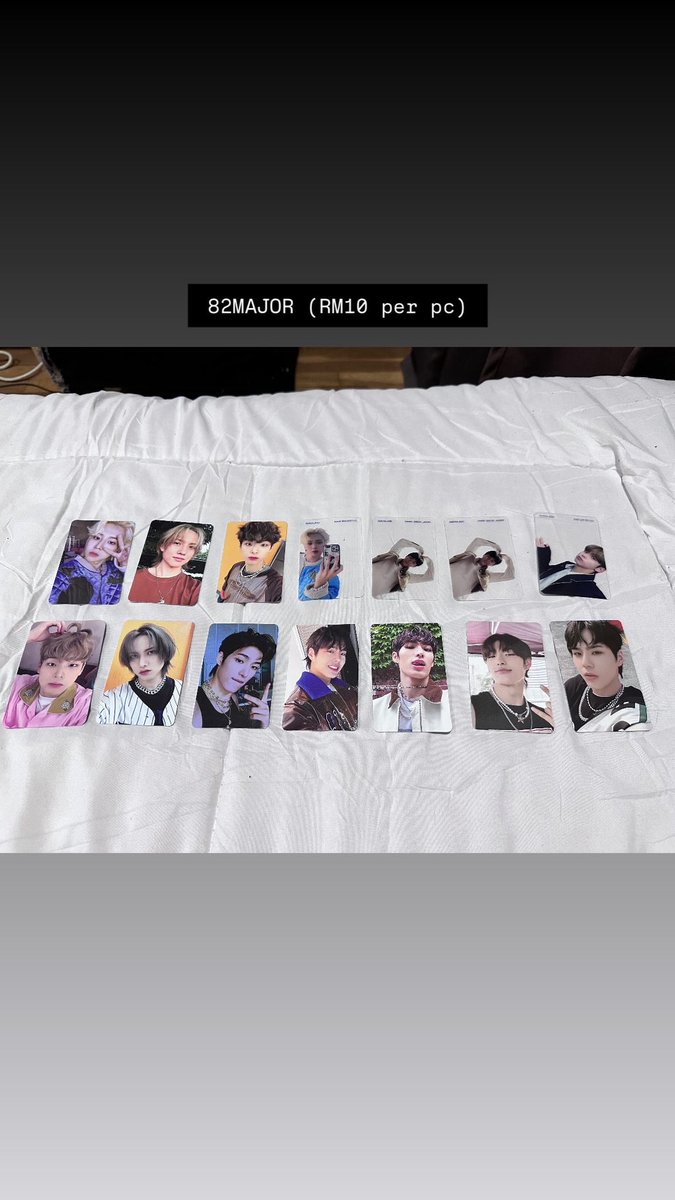 him4wari___'s tweet photo. ‼️WTS Photocards - MALAYSIA ONLY ‼️
Can negotiate if buy many 🤗
Not include shipping yet.
#pasarseventeen #pasarseventeenmy
#pasarTREASURE
#pasarnct
#pasargot7
#pasarcix
#pasarsf9
#pasarmonstax
#pasar82major https://t.co/pKYDrxPUoY