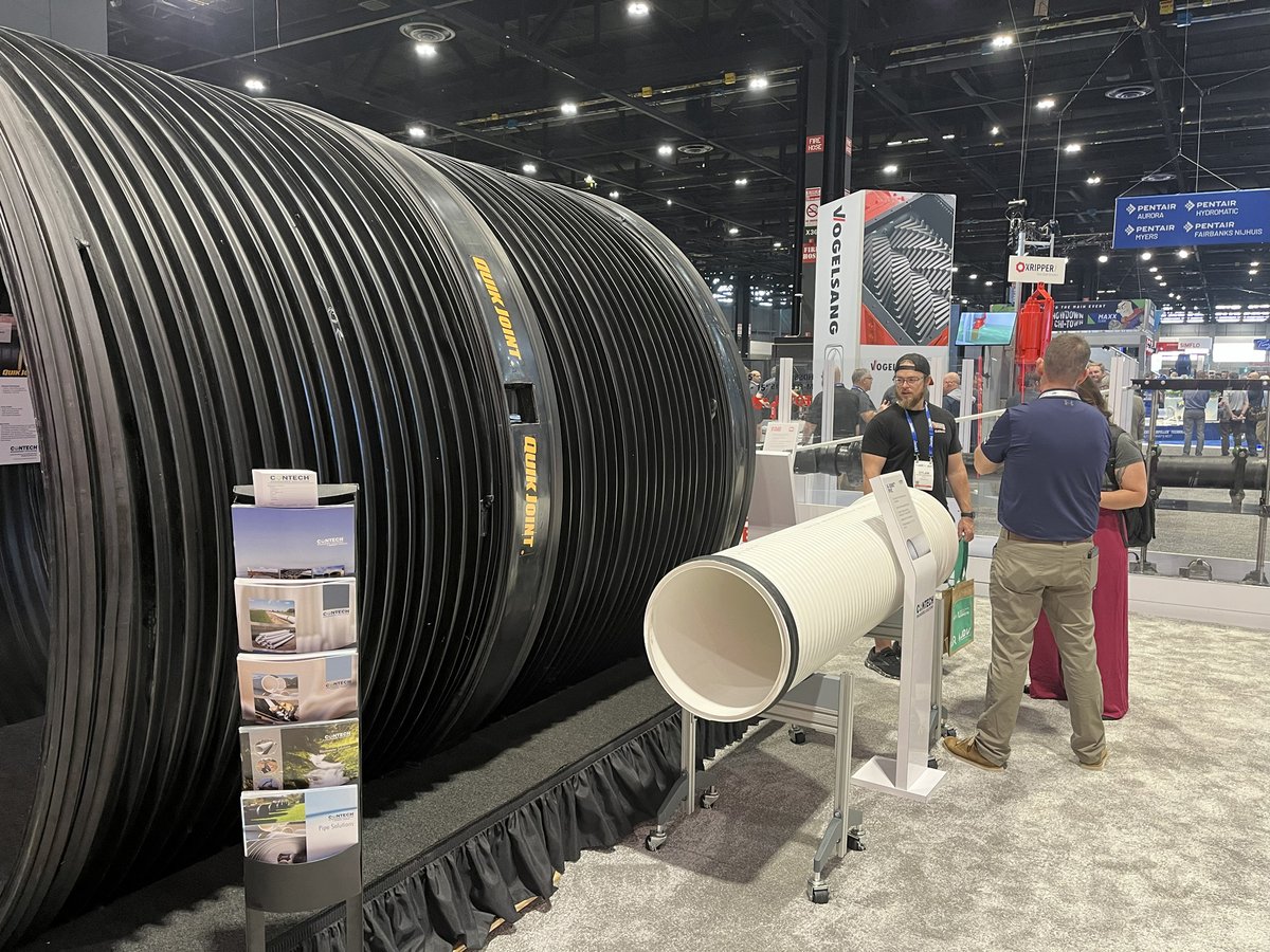 ContechES's tweet image. Catch us at WEFTEC Booth #1078 this week with our partners at U.S. Pipe. Stop by to see what’s new and say hello!

#WEFTEC2026 #PipeSolutions