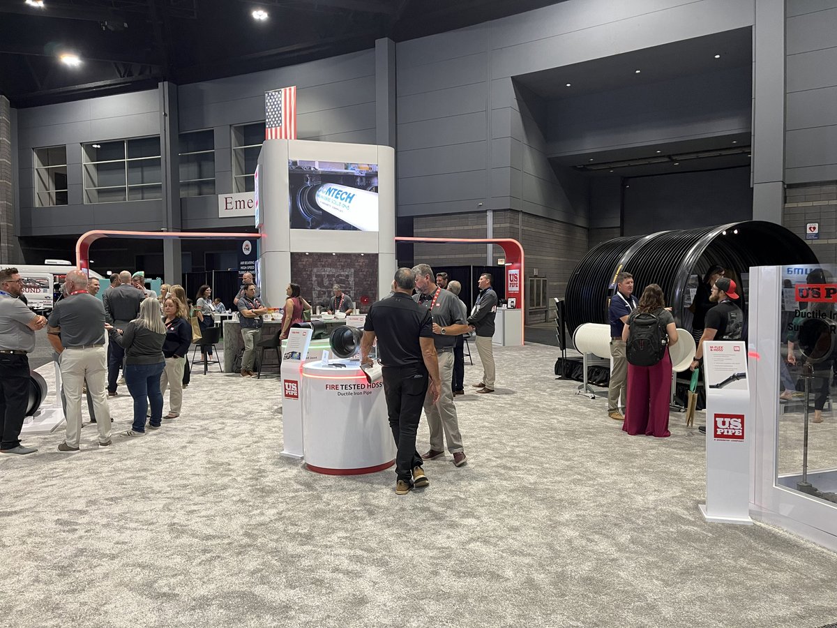 ContechES's tweet image. Catch us at WEFTEC Booth #1078 this week with our partners at U.S. Pipe. Stop by to see what’s new and say hello!

#WEFTEC2026 #PipeSolutions