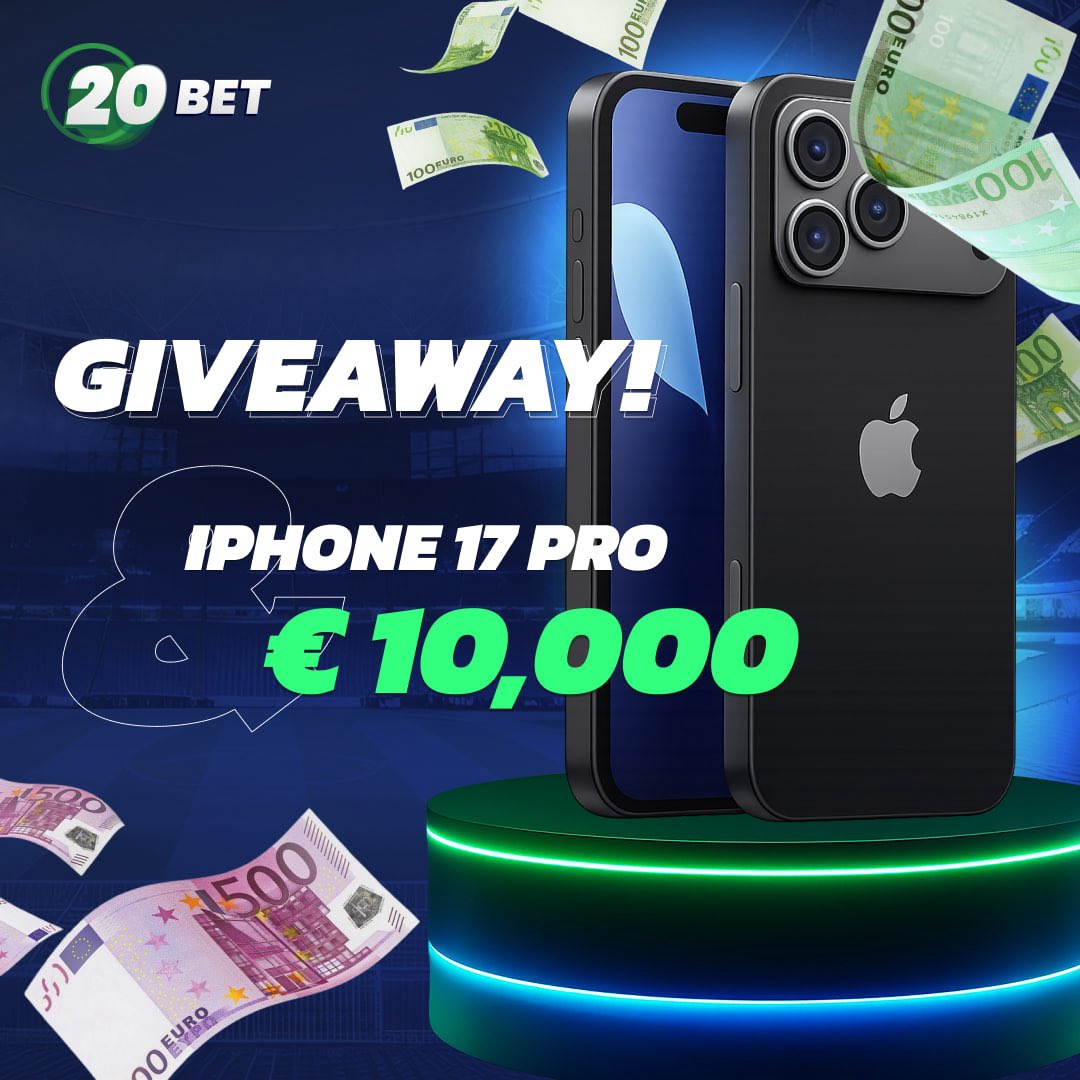 🚨 GIVEAWAY! 🚨

Win an iPhone 17 Pro 📱 and 10 prizes of €1,000 each! 💶

✅ To enter:

1️⃣ Retweet this post
2️⃣ Follow us

📅 Winners will be announced October 17, good luck! 🍀

#Giveaway #GiveawayAlert #iPhone #CashPrize