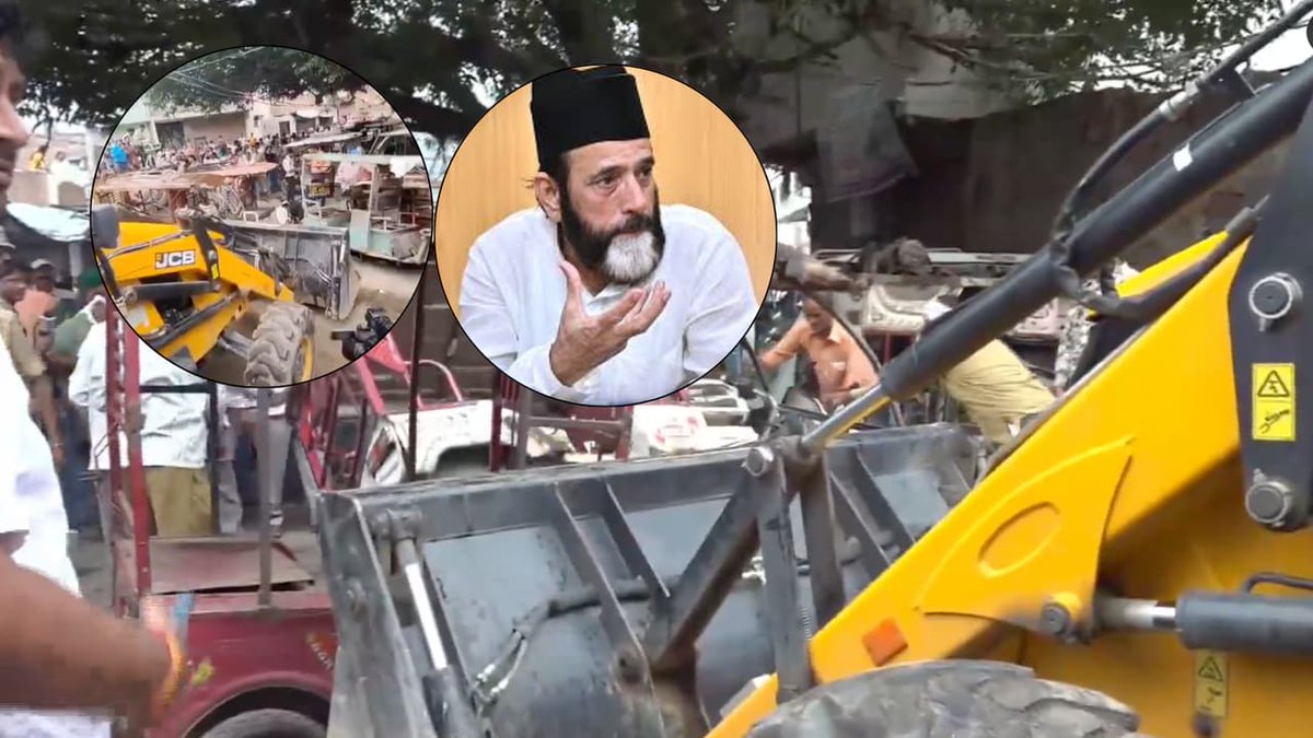 #ILoveMuhammad  protests: #Bareillypolice  arrests key accused #Tanzim alias #Tazim after brief encounter. The electric charging station of councillor, #OmanRaza, was demolished by bulldozers. Both are nearest of main accused #TauqeerRaza 
#BareillyViolence #bareillyprotest