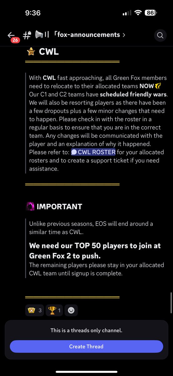 First CWL with the big boys!!