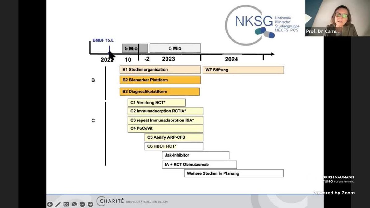Vor 3 Jahren hat <a href="/C_Scheibenbogen/">Carmen Scheibenbogen</a> das Bundesverdienstkreuz erhalten. Auf einem ihrer Vorträge zu dieser Zeit hat sie die beiden Grafiken gezeigt. Es ist unstrittig das Forschung Zeit braucht, aber um Ergebnisse zu liefern, muss Forschung auch ausreichend langfristig finanziert
