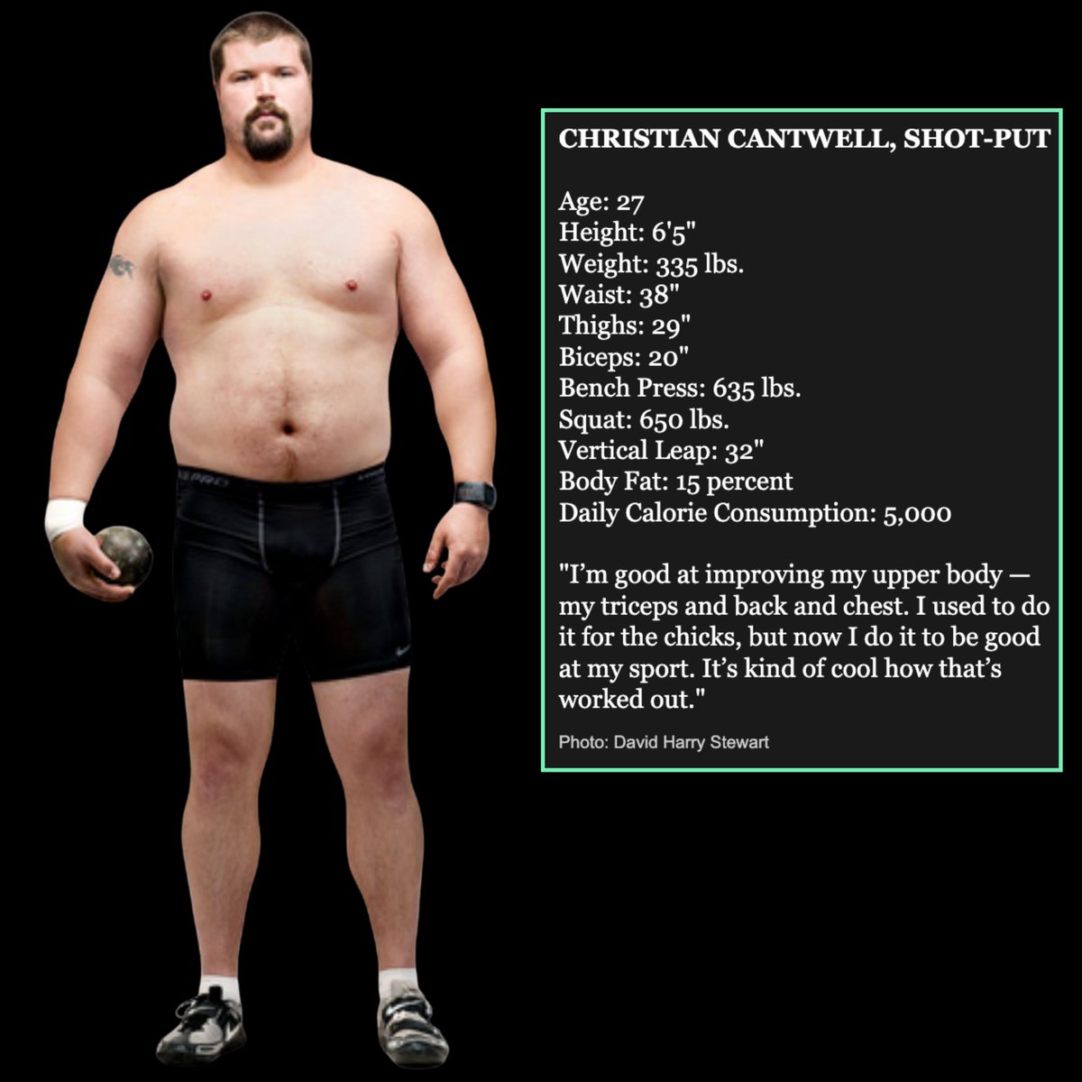beau_throws's tweet photo. You may not like it, but this is what peak performance looks like...Happy Birthday Christian Cantwell🎂

📸From NY Times "Bodies of Work" - 2008 https://t.co/ZFYT619iMH