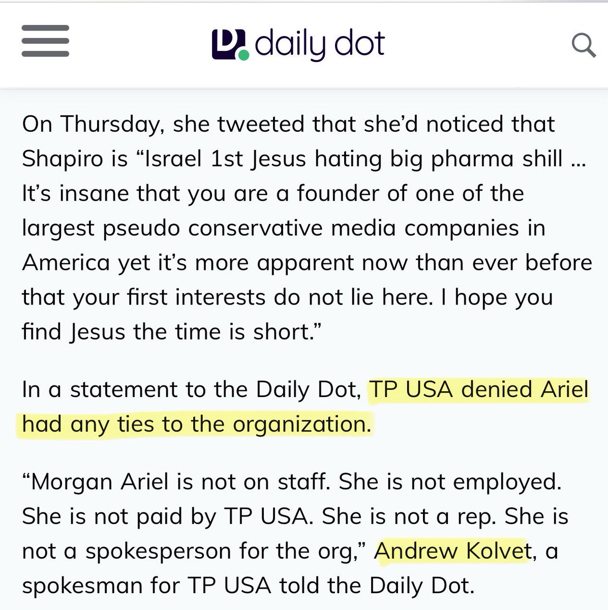 Morgan Ariel tweet media