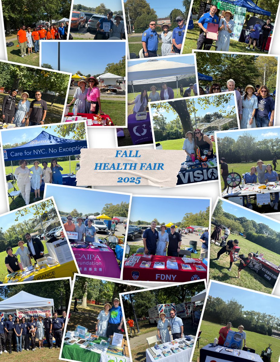 CMLindaLee's tweet image. On Sunday, we hosted our Fall Health Fair! We had beautiful weather &amp;amp; a great turnout at Cunningham next to the Down to Earth Farmer&apos;s Market! Thank you to everyone who joined, &amp;amp; special appreciation to Sgt. Murphy from @NYPDQueensNorth for helping make our event a success!