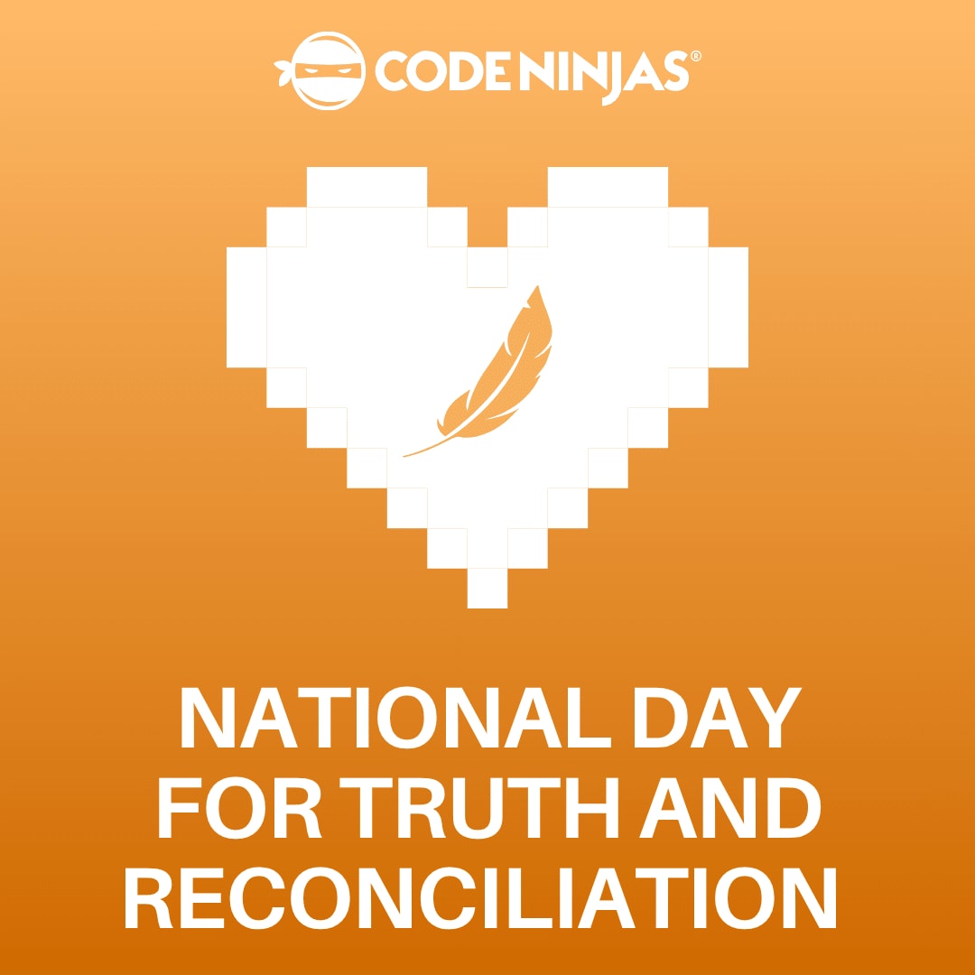 CodeNinjasBurl's tweet image. Today we recognize a day of reflection about our history as Canadians in a way that can shape the future. Every child matters past, present and future.