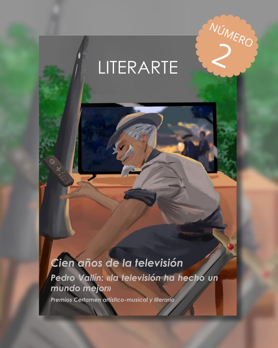 ¡Ya está aquí el segundo número de la revista Literarte!
💥 Venta en primicia el miércoles 8 en las reuniones de padres
🟤 Punto de venta general: Biblioteca del IES Manuel de Falla a partir del jueves 9 (cada número incluye la participación para el sorteo de un ebook)