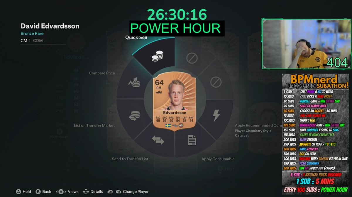 BPMnerd's tweet image. BPM is about to START all over again 💔
Discarding all bronzes in the club NOW ❌
twitch.tv/bpmnerd