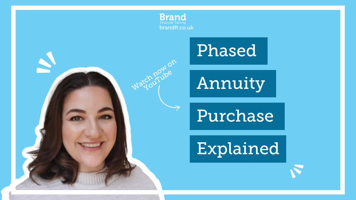 🎥 New Brand Bitesize!

Phased Annuity Purchase in <3 mins.

✅ How it works step by step
✅ Role of PCLS
✅ Multiple crystallisations
✅ Worked exam example

Perfect prep for #R04, #J05, #AF5 &amp; #AF7 

👉 Watch &amp; subscribe: bit.ly/4mGeEKc