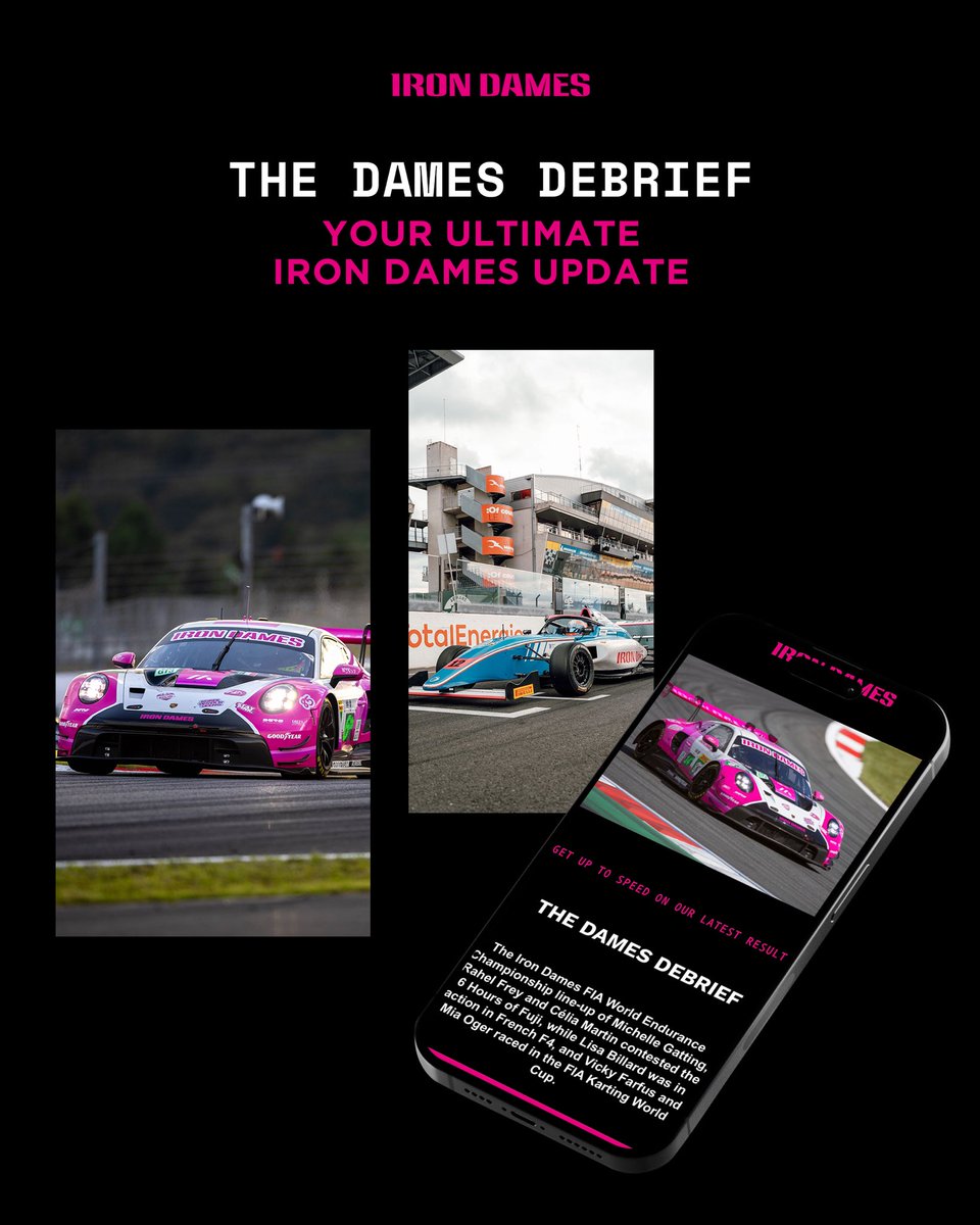 Iron Dames tweet media