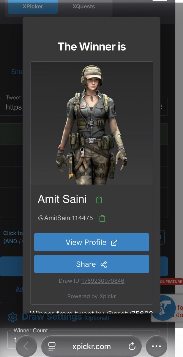 hulkYCoDM's tweet photo. Back to back Mythic giveaway every month and now one more has come to an end. Winner of this giveaway is @AmitSaini114475 Congratulations.
You have 24 hrs to claim ur price or we'll pick again. I want to thank everyone for participating and I have many more event and giveaway for you all. Stay tuned dont worry many more things to come!
#CoDM