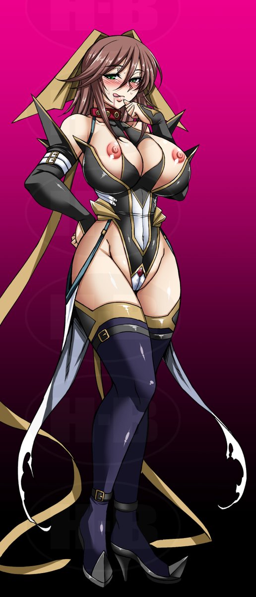 【NSFW】アイ(教師姿)&メグ(悪堕ち) 